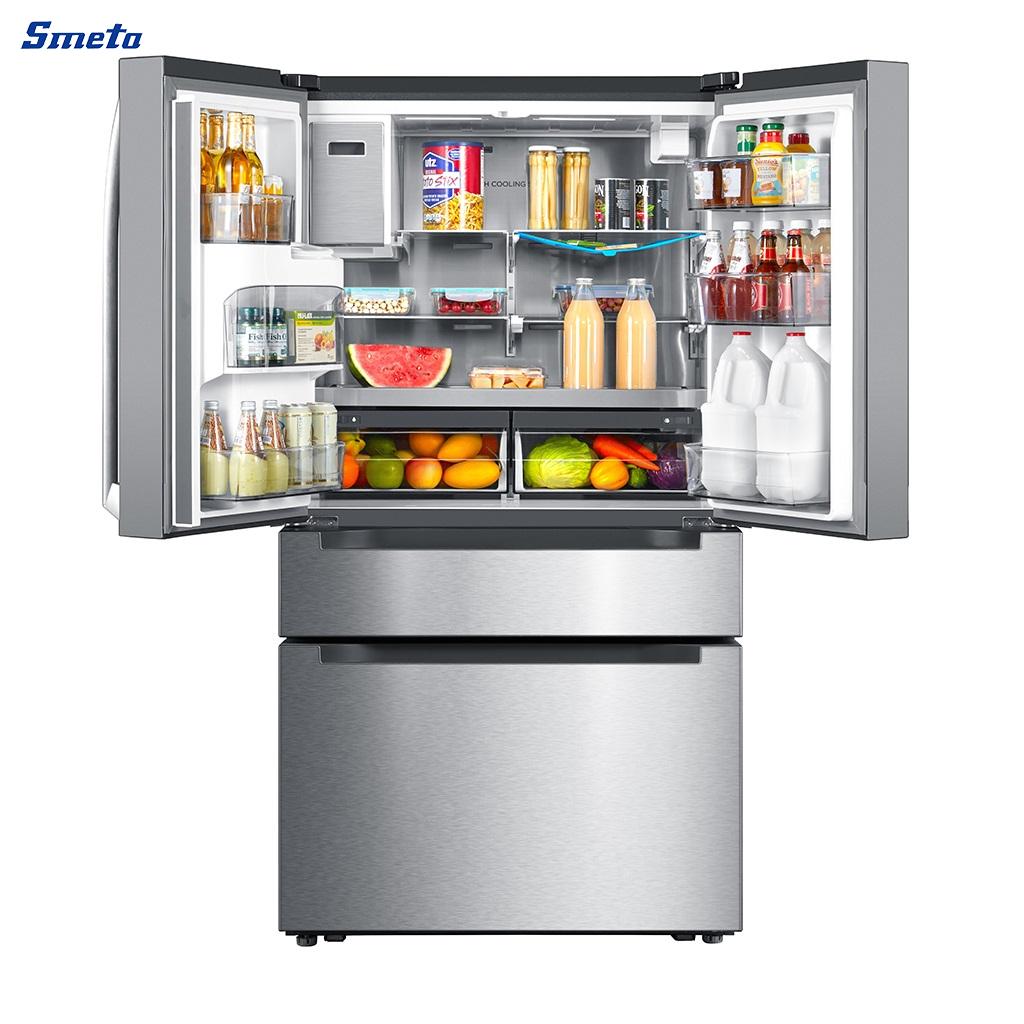 21.6 Cu. Ft. Counter Depth French Door Refrigerator With Ice Maker