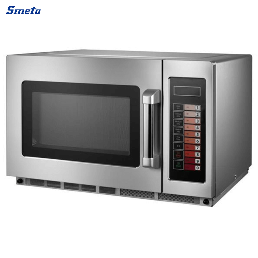 34L 1800 Watt Stainless Commercial Microwave