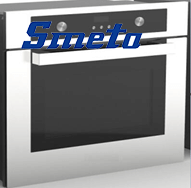 2.5 Cu.Ft Smart Stainless Steel Oven With Interior Enamel Black coating