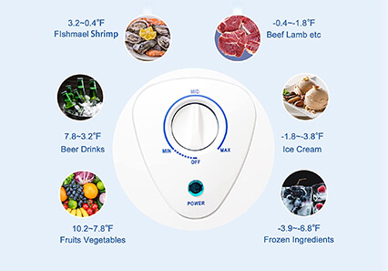 External Temperature Control | Smeta chest freezer