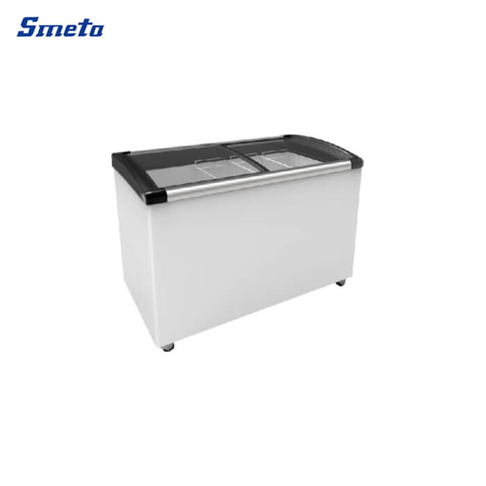 359L Commercial Glass Chest Display Freezer