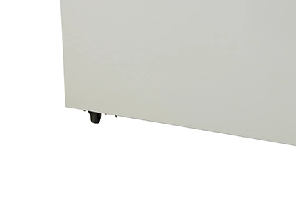 Wheels for easy moving | Smeta Good Price Commercial Curved Glass Freezer