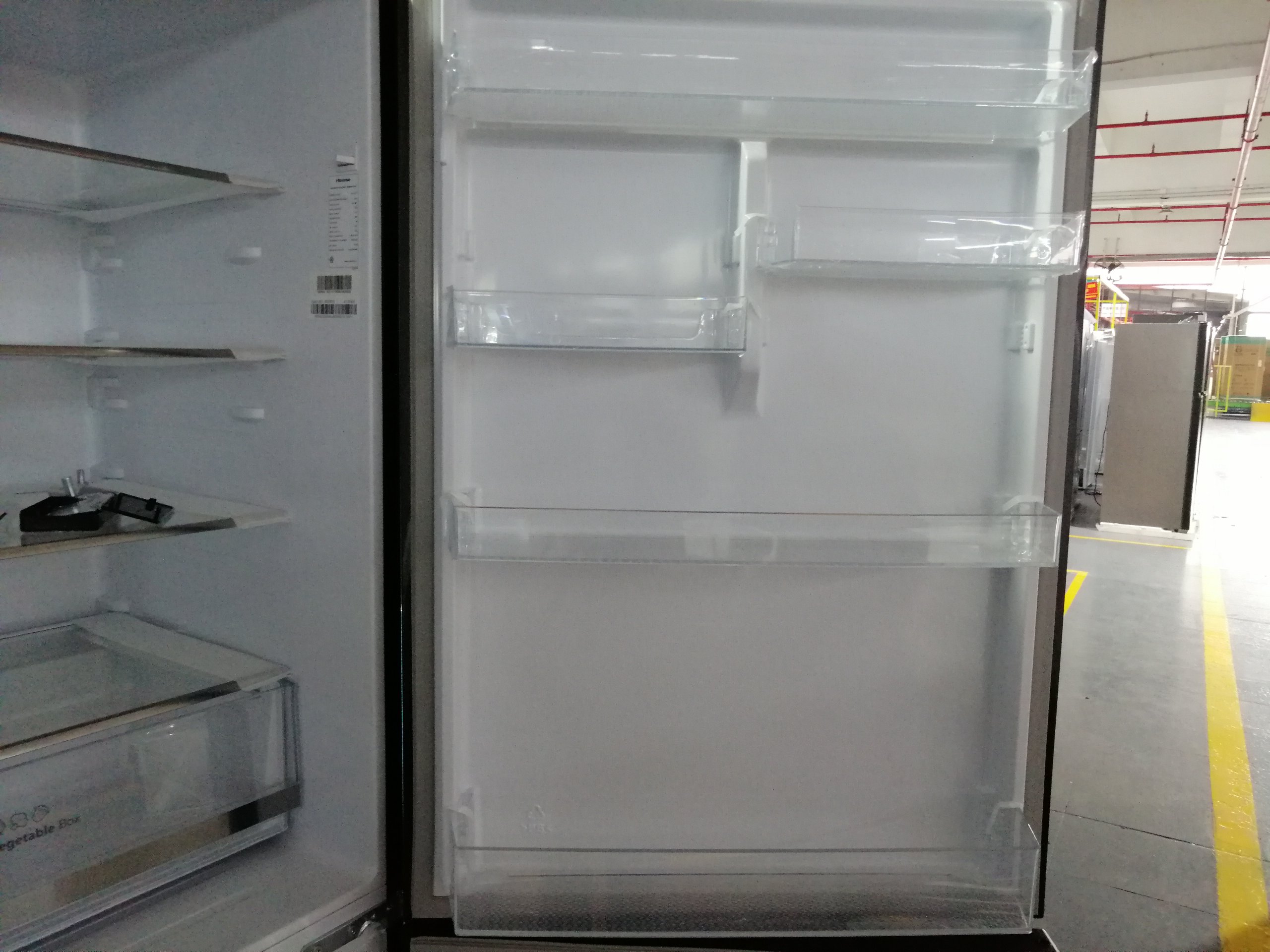 Reversible door | Smeta bottom freezer fridge TDB-530WH