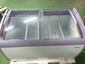 Smeta glass door chest freezer TDH-360X _Bulk photo detail