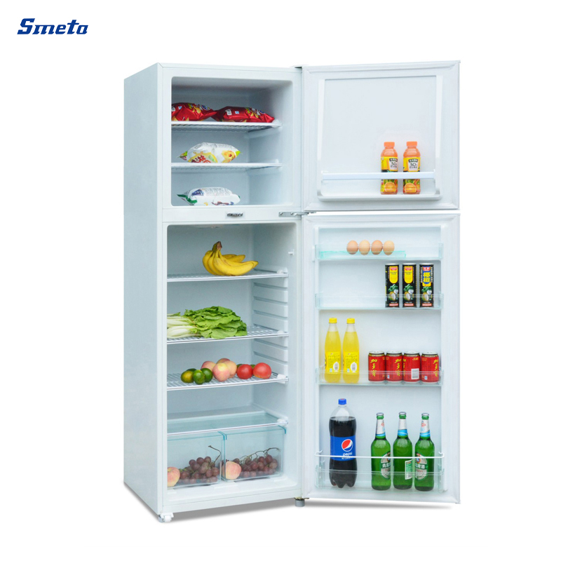 398L Solar Powered  DC Double Door Fridge Freezer