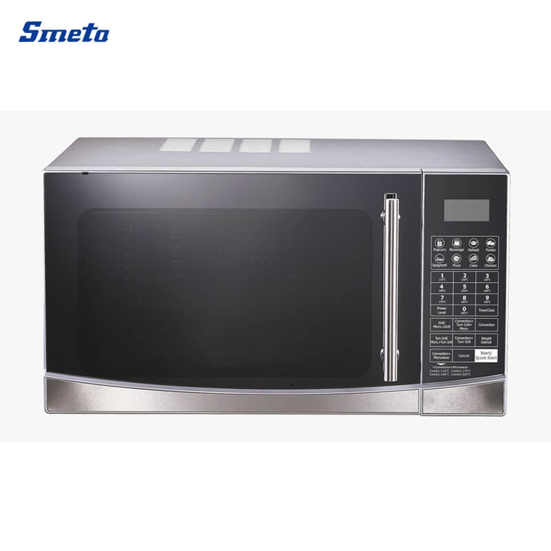 30L Stainless Countertop Microwave Oven With Grll