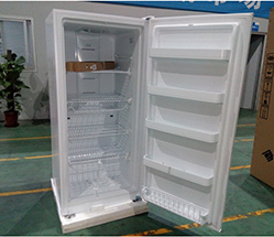 Smeta convertible refrigerator freezer _open