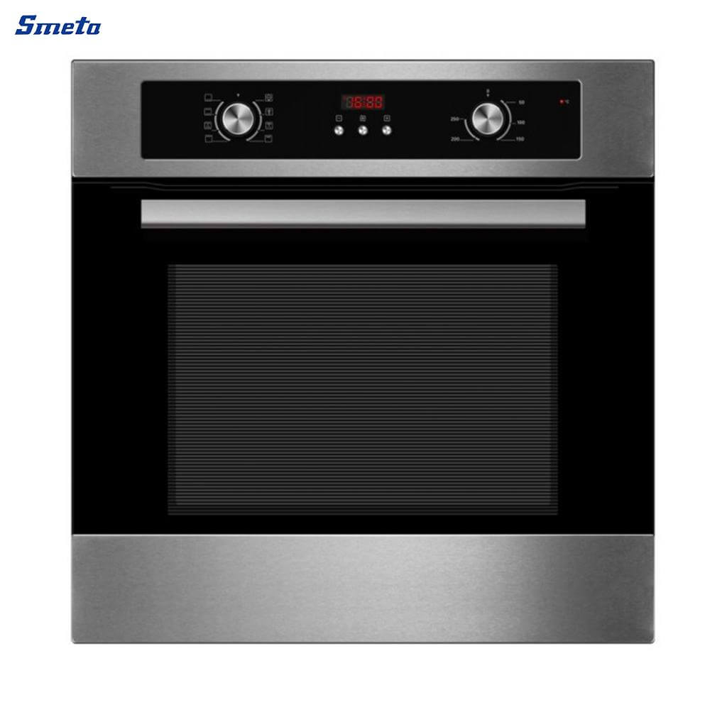 2.5 Cu.Ft Smart Stainless Steel Oven With Interior Enamel Black coating