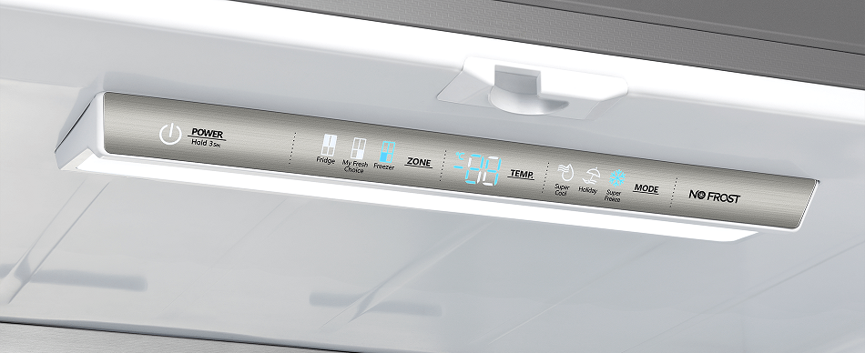 LED Display | Smeta 4 door american fridge freezer TM-562WH