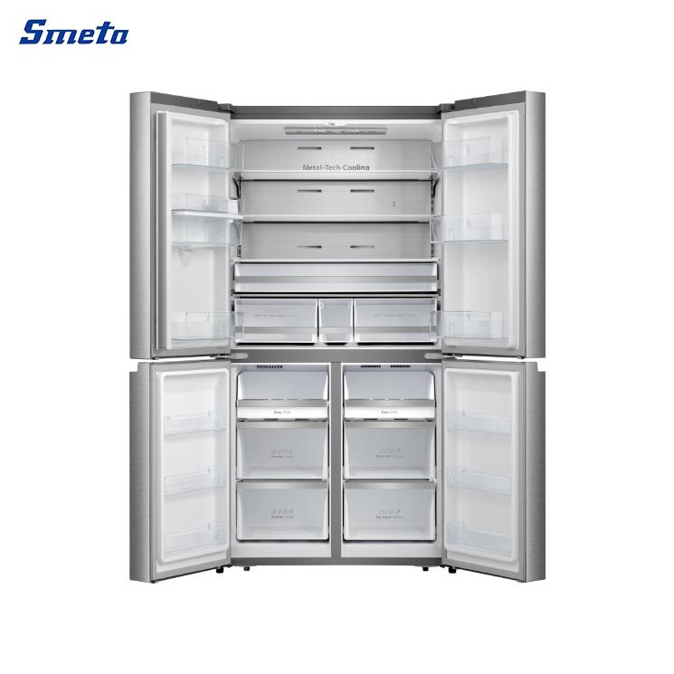 611L 4 Door Organized Fridge Freezer