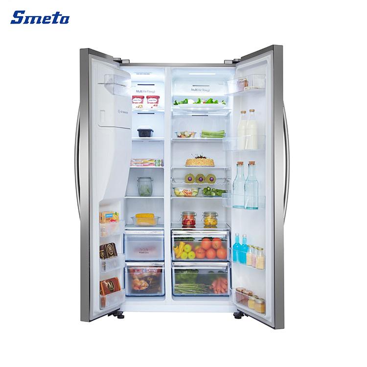 552L Inverter Side-by-Side Refrigerator with Water Dispenser and Ice Maker