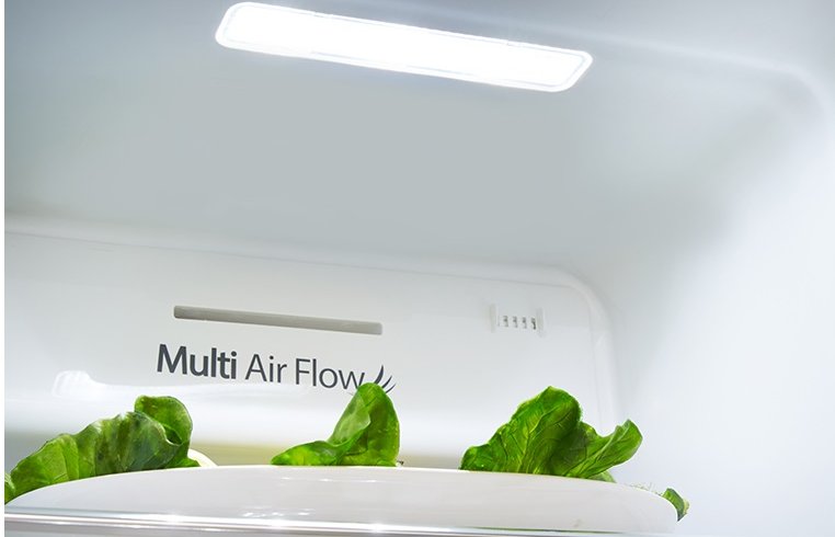 Multi Air Flow | Smeta 552L Plumbed In American Fridge Freezer