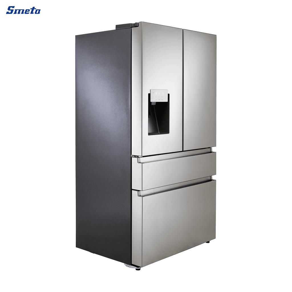 560L 4 door french door fridge with ice maker