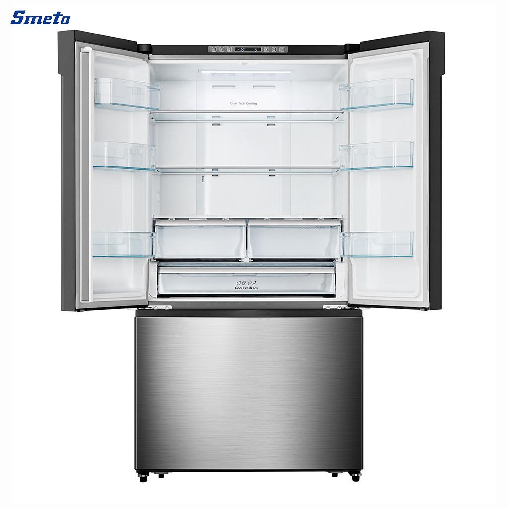 596L Big Triple Door Fridge French Door Fridge Freezer