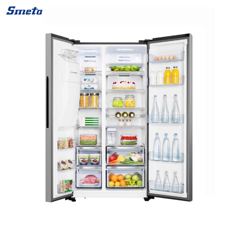 560L American Side-by-Side Fridge with Water and Ice Dispenser