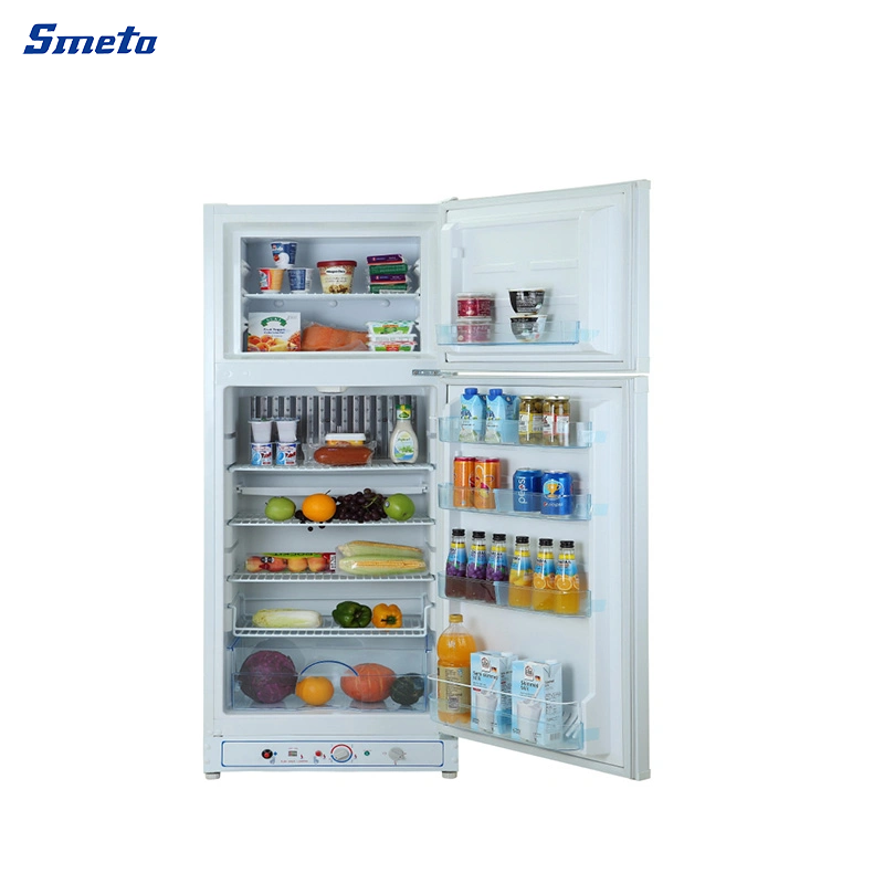 174~265L Double Door Gas/ Electric Camping Fridge Freezer