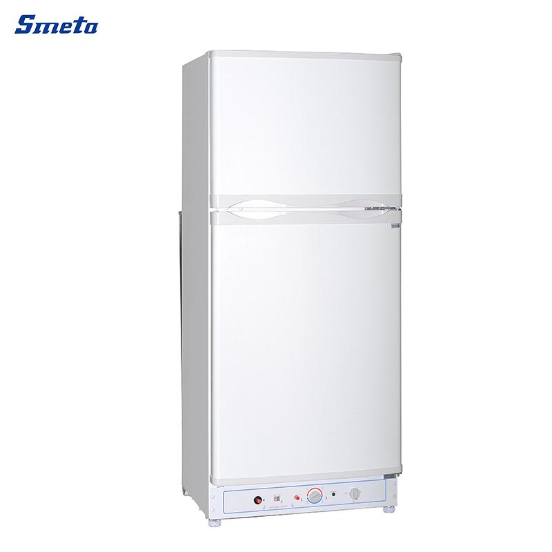 170L Double Door Gas/electric Powered Fridge