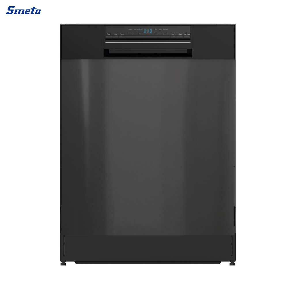 24″ Black Semi Built-in Dishwasher – Energy Star, 12 Place Settings
