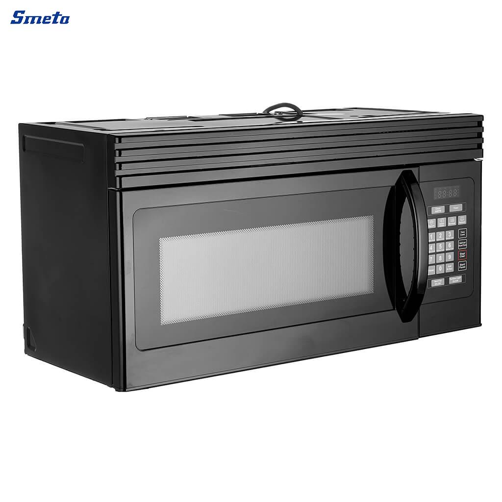 1.6 Cu. ft. Black/White Over The Range Microwave With Vent To Outside