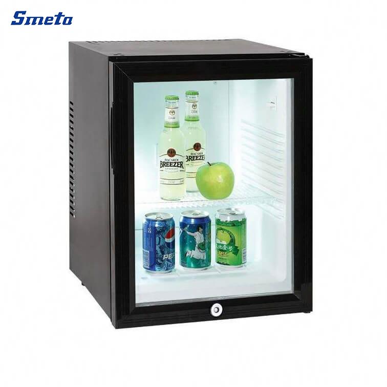 40L Thermoelectric mini bar fridge glass door Solid door optional