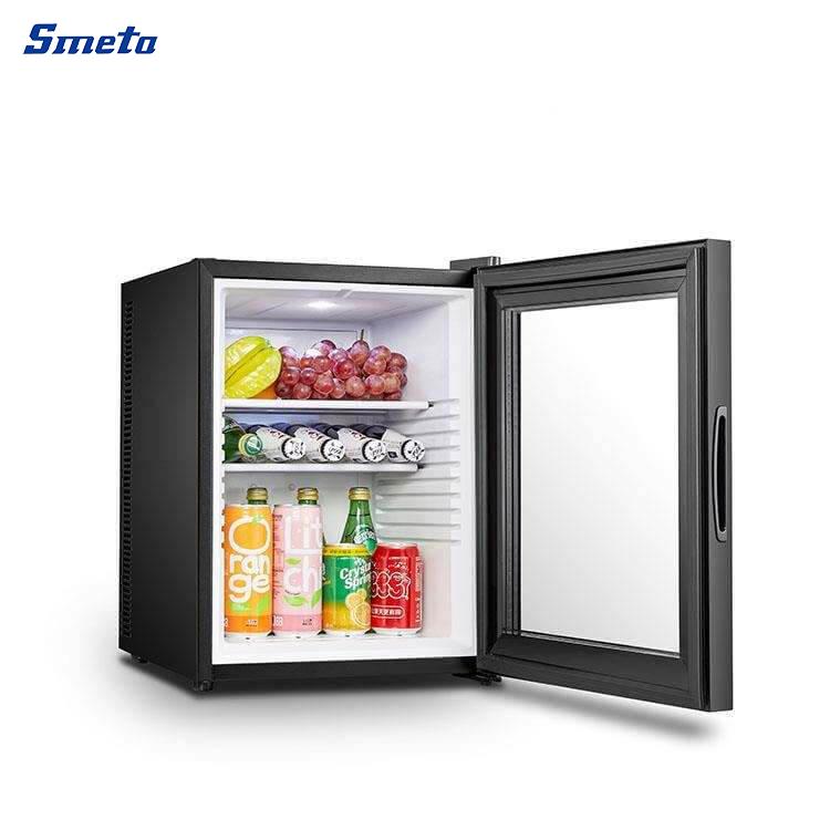 1.1 Cu. Ft. Thermoelectric Cool Mini Fridge With Glass door Solid door Optional