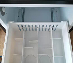 thickened shelf | Smeta thermoelectric mini fridge TSL-45EB7(B)