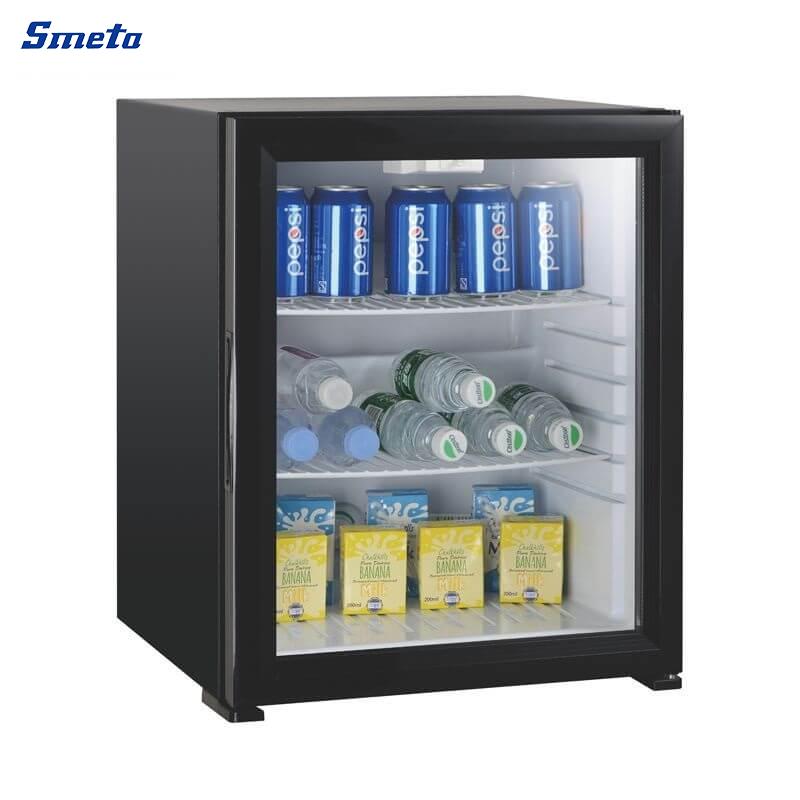 50L Absorption mini fridge glass door | hotel fridge