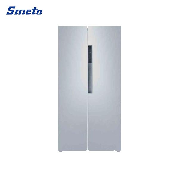 570L White Frost Free Side-by-Side Fridge and Freezer