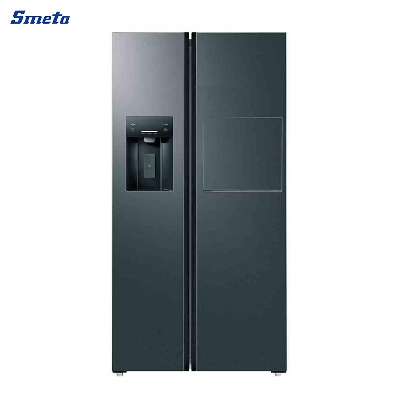 552L No Frost Side-to-Side Refrigerator with Water &Ice Dispenser