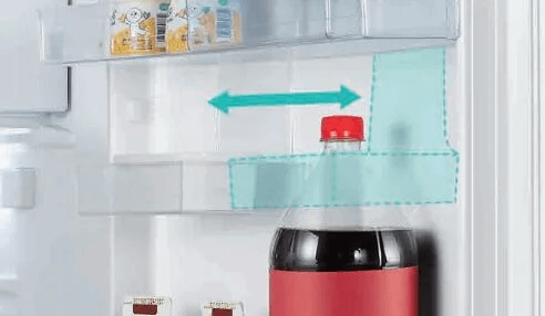Smeta Built-in Refrigerator Household Single Door Mini Fridge