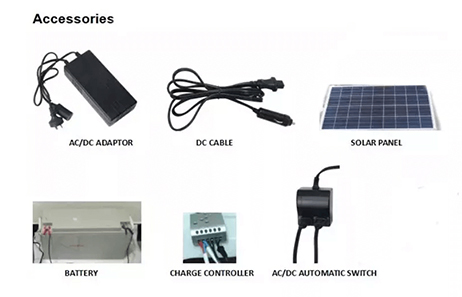 Smeta 108L AC/DC Top Freezer Solar Panel Accessories