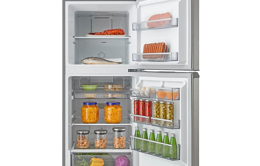 Smeta 2-Door fridge Top Mount