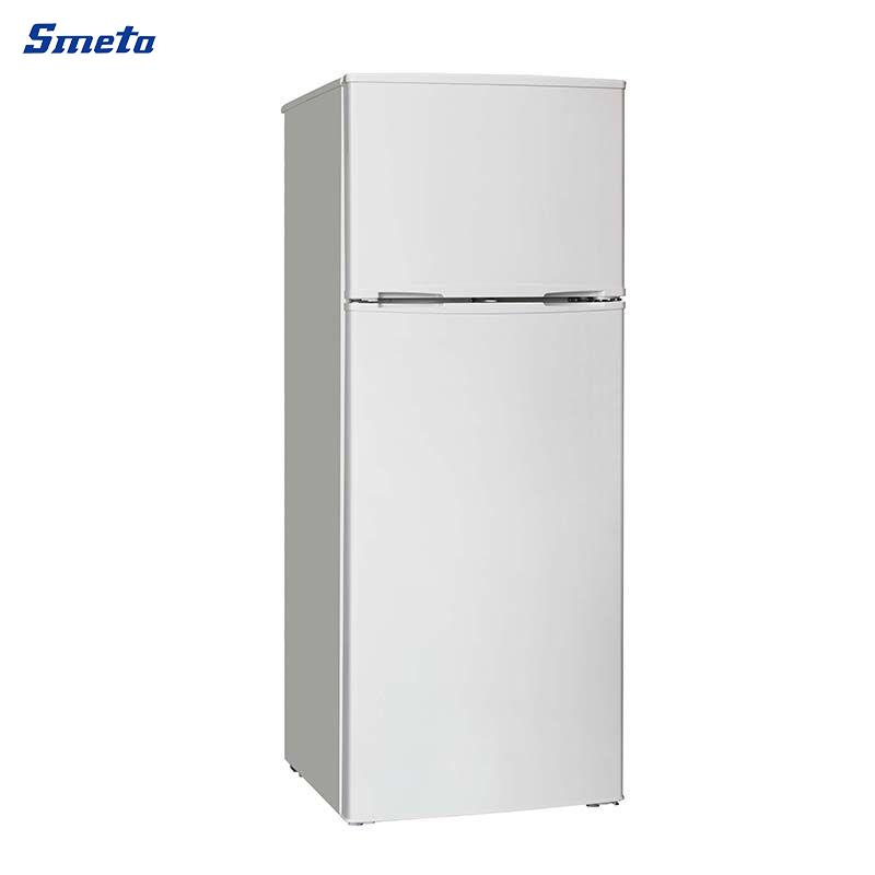 210L Silver/White Top Mount Fridge Freezer