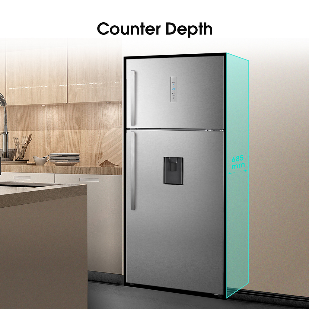 552L Inverter Top Freezer Refrigerator with Water Dispenser