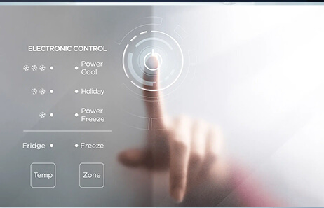 Smeta fridge detail - Electronic Control