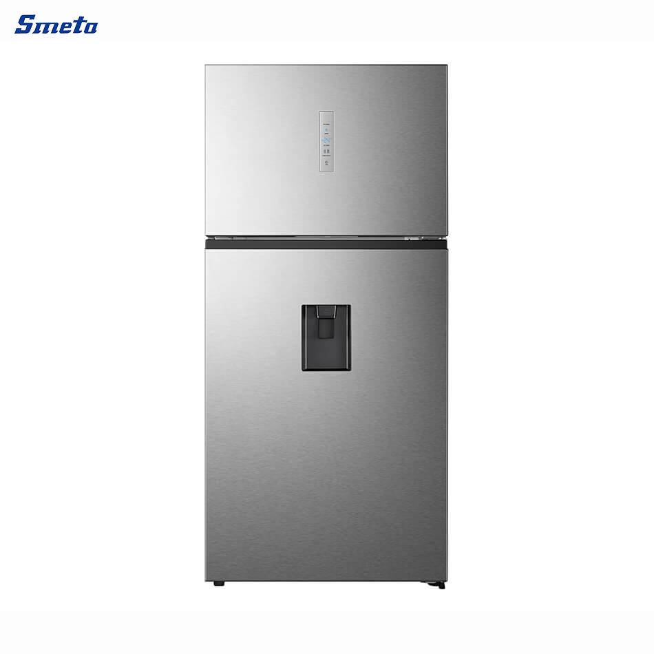 501L Two Door Stainless Steel Fridge Freezer Top Freezer