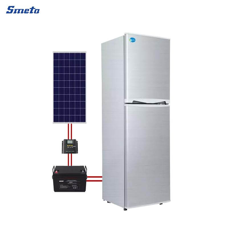 3.8 Cu.Ft Solar Double Door Top Freezer DC Fridge