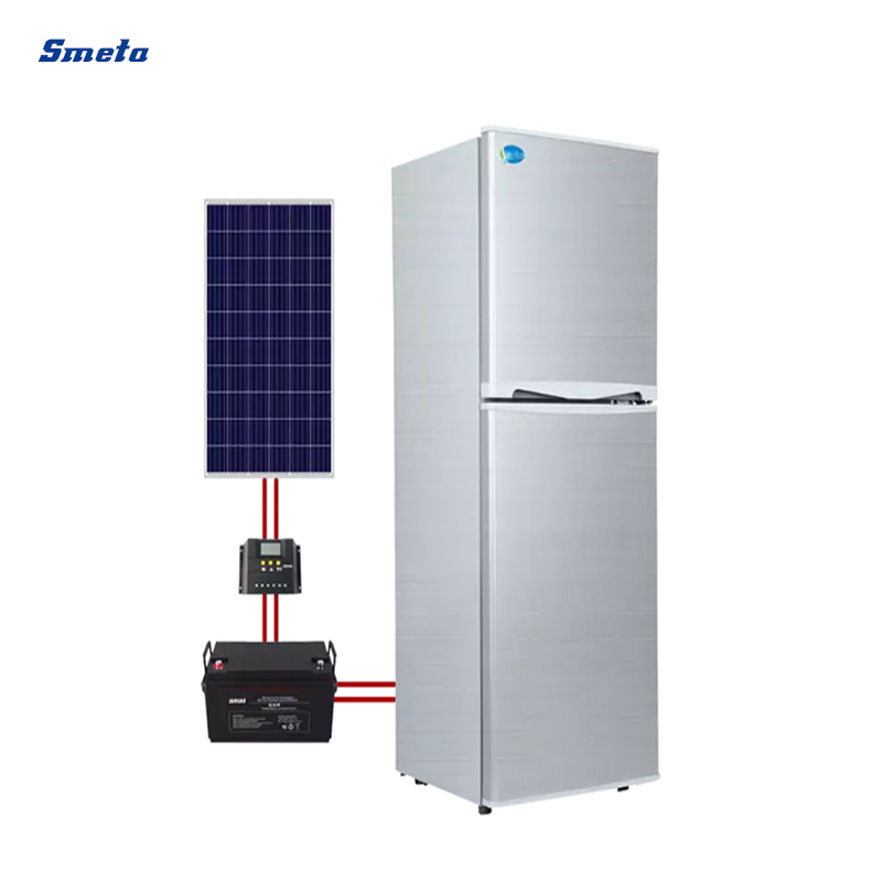 3.8 Cu.Ft Solar Double Door Top Freezer DC Fridge