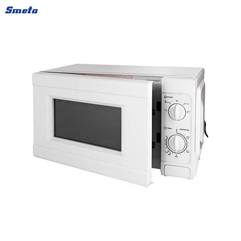 20L Small White Counter Top Microwave - Energy Efficient, Easy to Use
