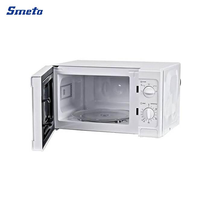 20L Small White Countertop Microwave Oven