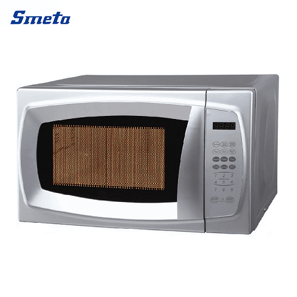 20L Small Solo Microwave Oven With Glass Turntable