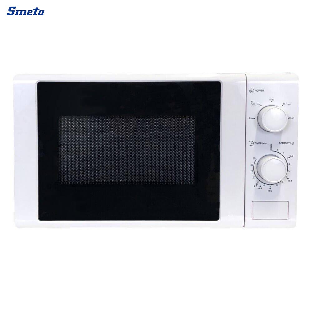 20L 700w White Compact Microwave