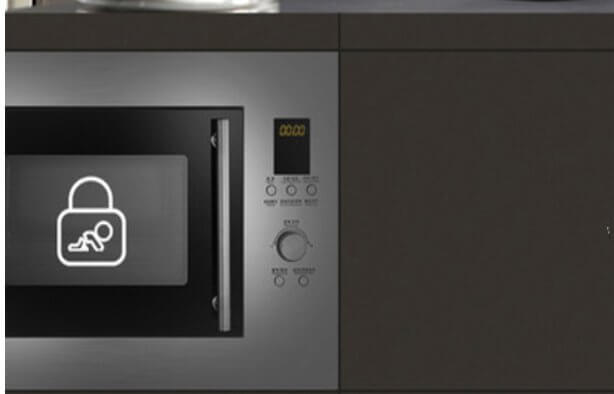 Child safety lock | Smeta microwave ovens