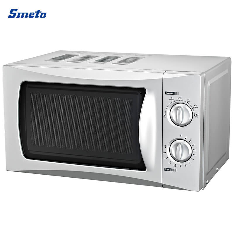 20 Litre Small White/Silver Coutertop Microwave