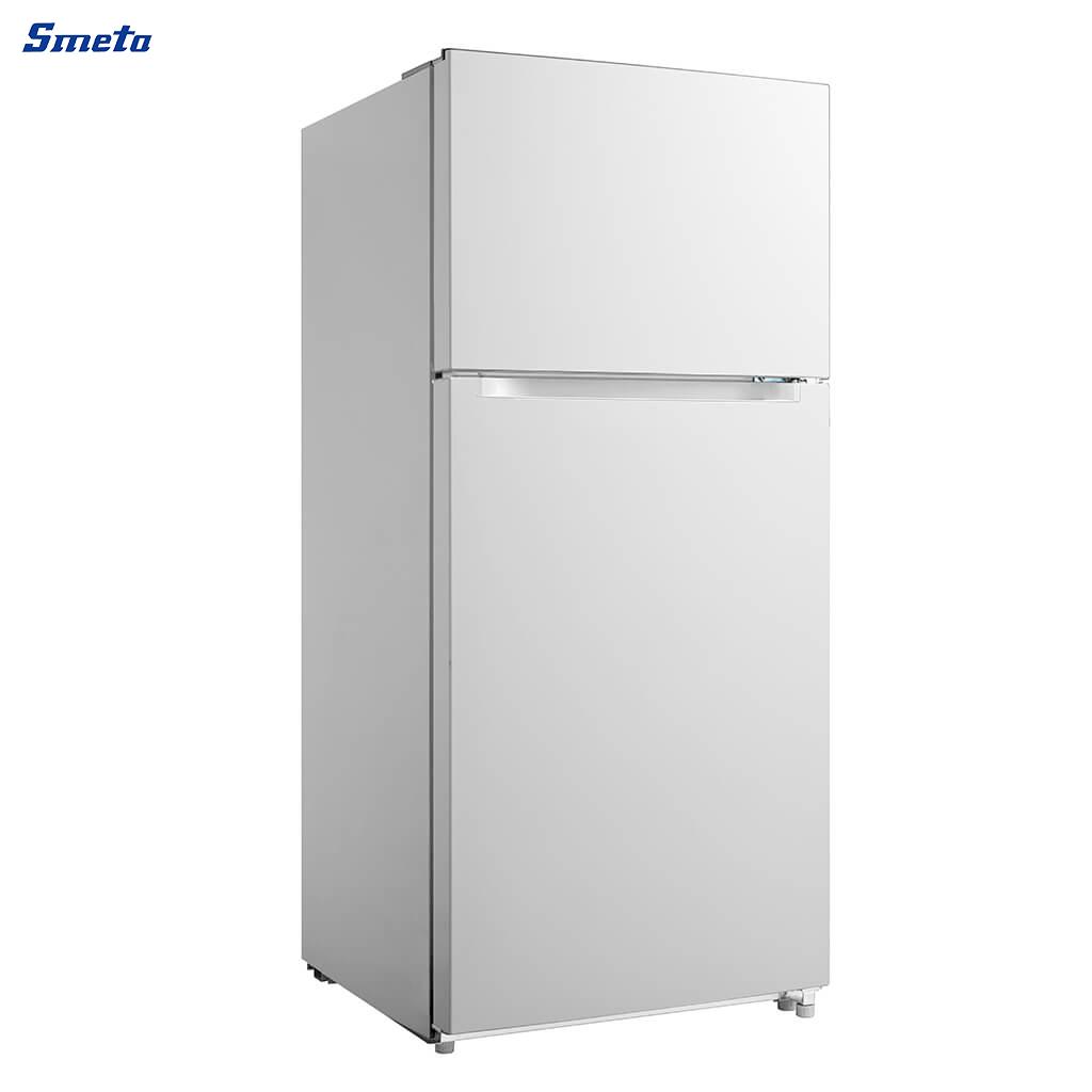 18 Cu Ft  White Frost Free Top Mount Refrigerator With Ice Maker Ready