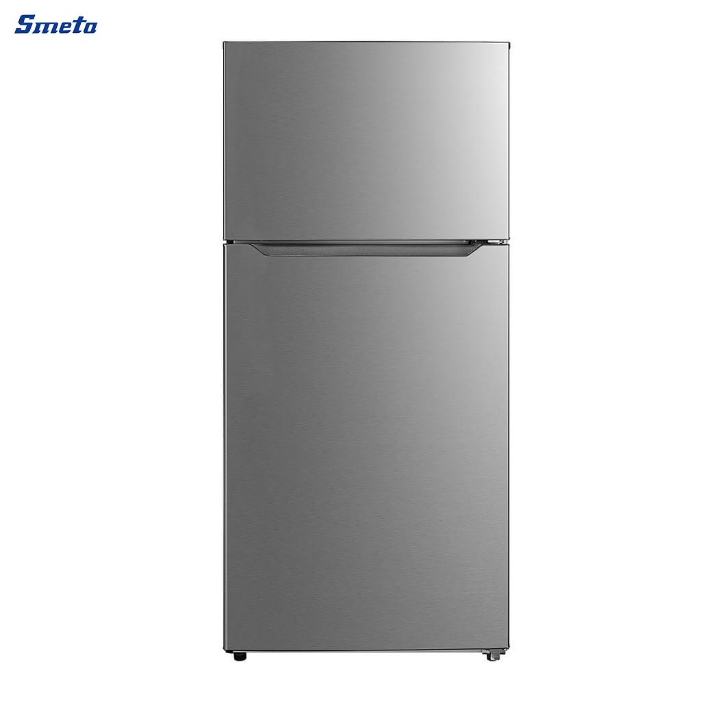 18 Cu Ft  White Frost Free Top Mount Refrigerator With Ice Maker Ready