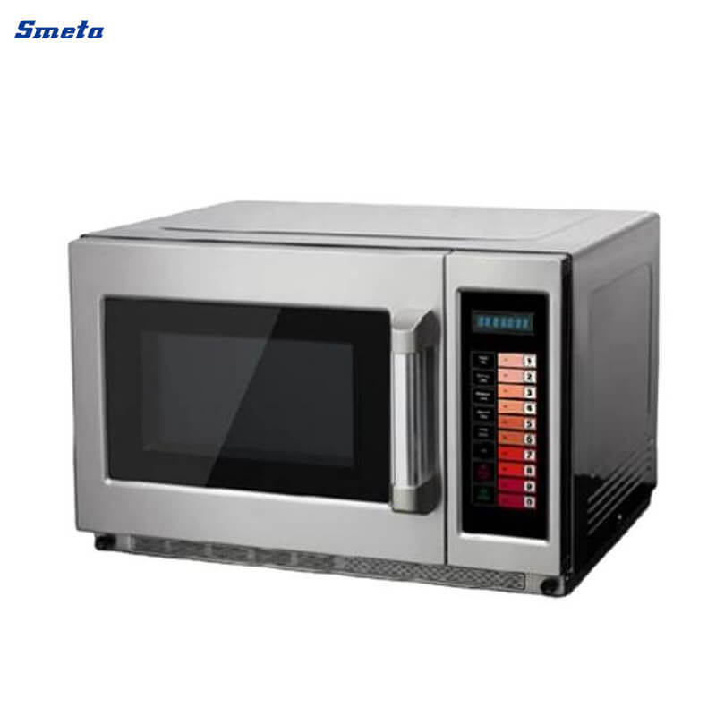34L 1800 Watt Stainless Commercial Microwave