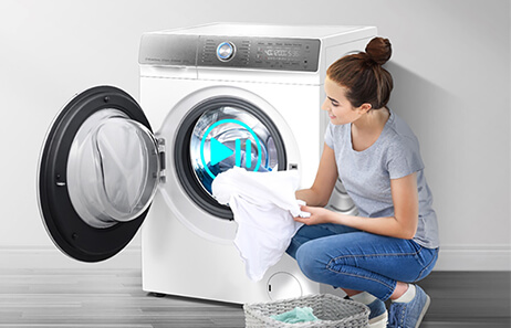 Smeta washer and dryer Pause & Add