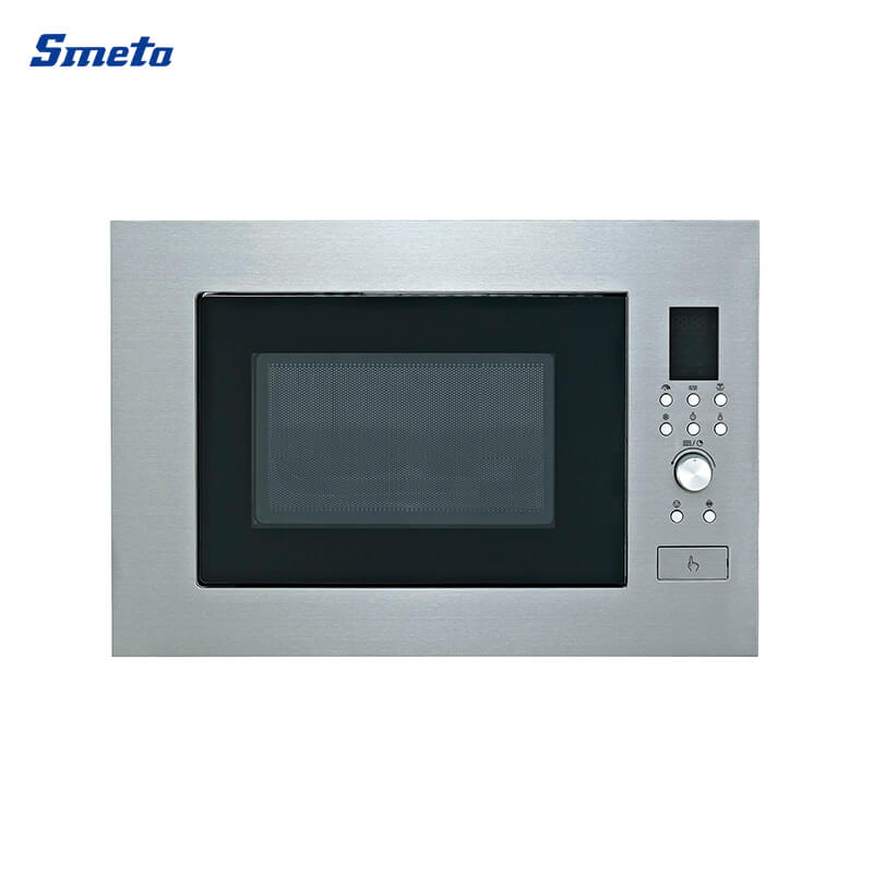 23L/25L Small Built In Microwave Stainless Steel Interior