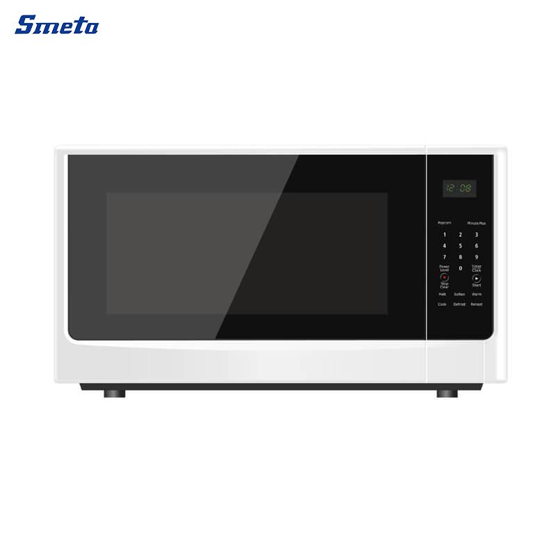 1.6 Cu.Ft. White/Black Touch Screen Countertop Microwave